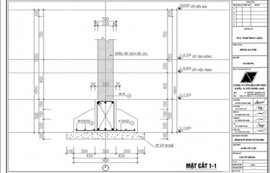 Tổng hợp mẫu bản vẽ móng cọc ép nhà dân thông dụng mới nhất