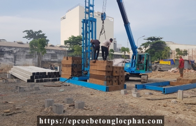 Bảng giá ép cọc bê tông GIÁ RẺ NHẤT tại Hồ Chí Minh