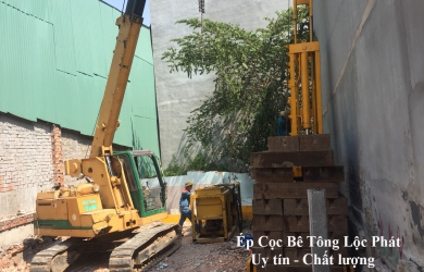 ÉP CỌC BÊ TÔNG QUẬN 12