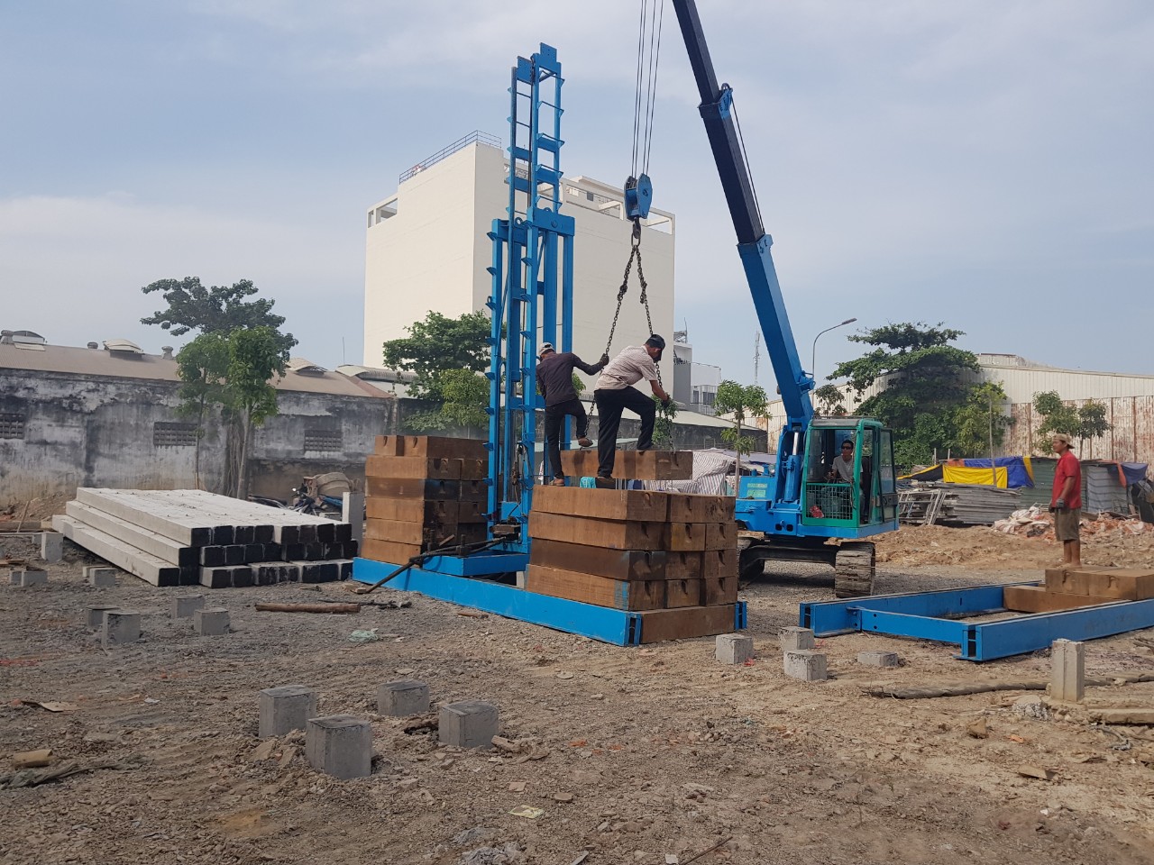 Ưu Điểm của Ép Cọc Bê Tông Trong Xây Dựng